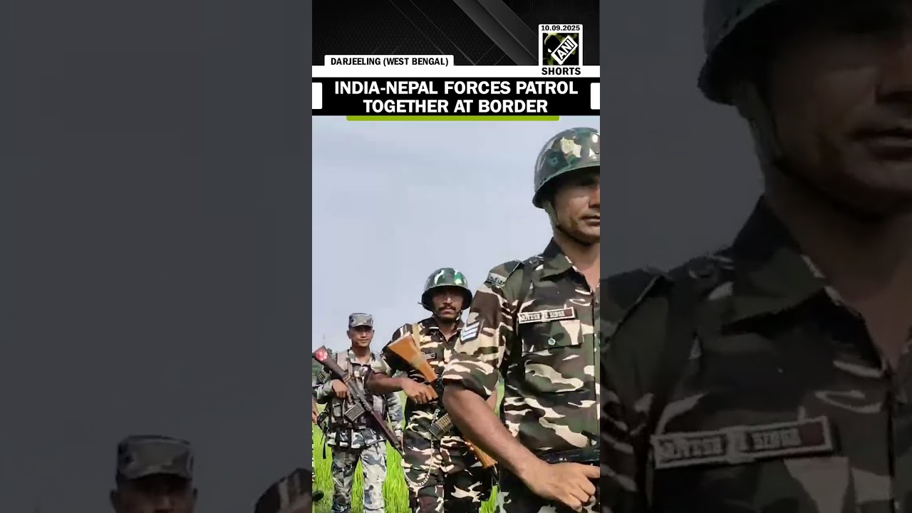 Sashastra Seema Bal and Nepal&rsquo;s Armed Police Force conduct joint patrolling along Indo-Nepal border