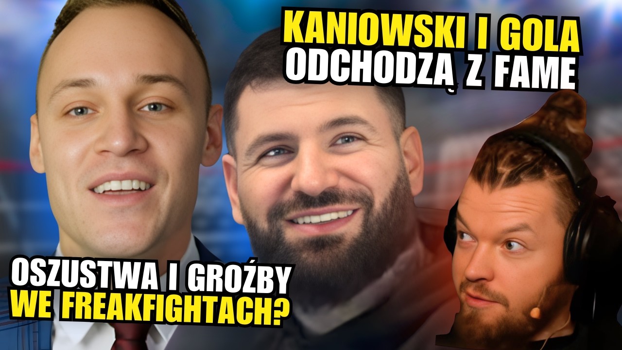 WOJCIECH GOLA I KANIOWSKI ODCHODZĄ Z FAME MMA, POZWY I PROCESY | WARDĘGA LIVE