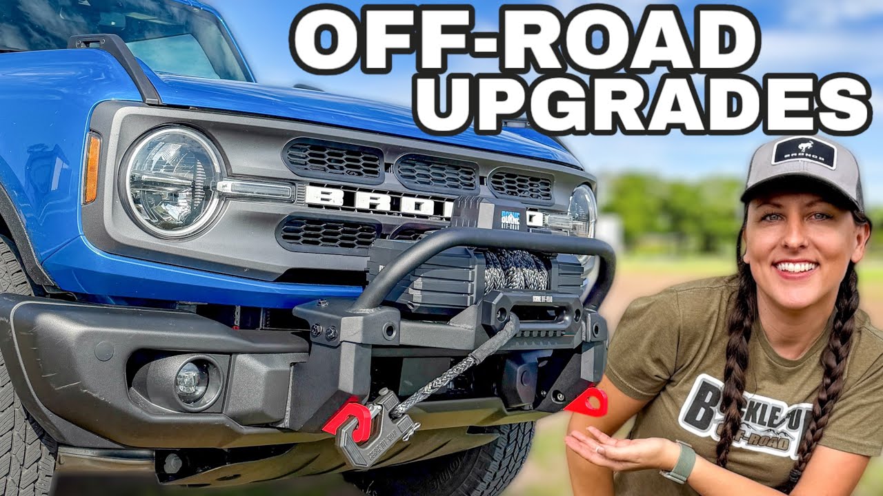 Bronco Off-Road Upgrades: Base to Capable Bumper Swap, Winch Mount & Winch Install