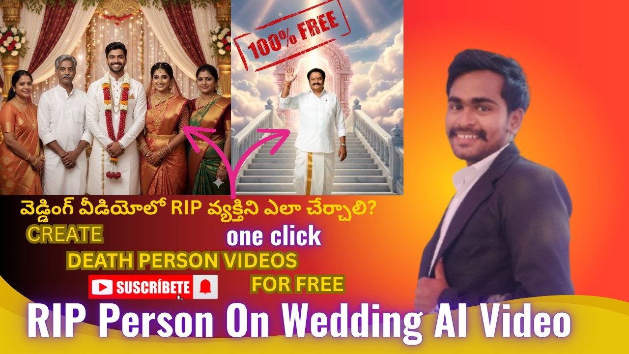 Create Death Person Video With AI In Telugu -styep by step process