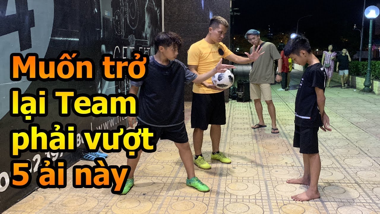 Đỗ Kim Phúc & Duy Trung thử Thách Neymar nhí Văn Anh 5 Skills để trở lại Team bóng đá DKP Việt Nam