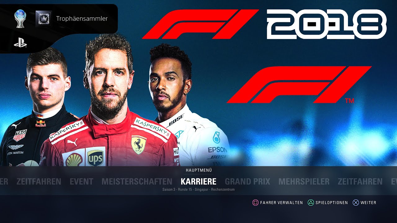 F1 2018 - Trophäenvideos