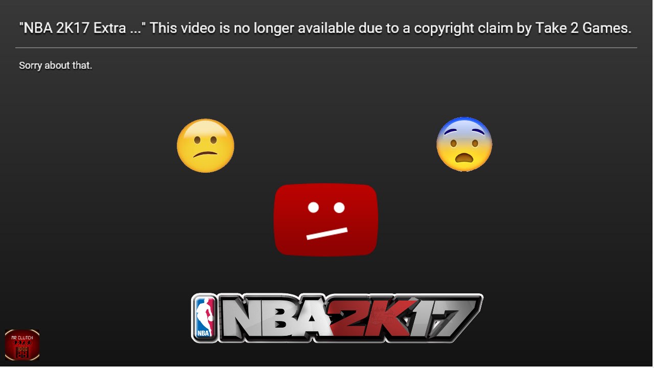 NBA 2K17 Gameplay Deleted (Copyright STRIKE)