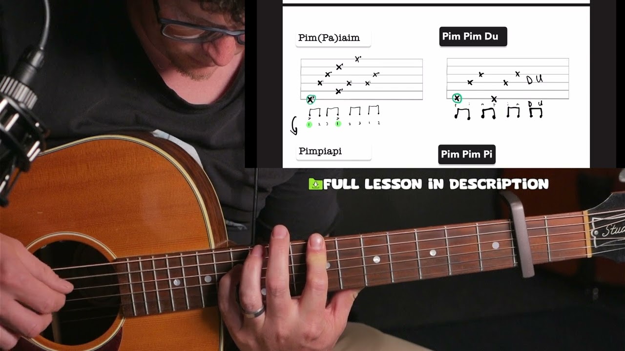 The most beautiful 😱 picking pattern I&rsquo;ve learnt in a while..