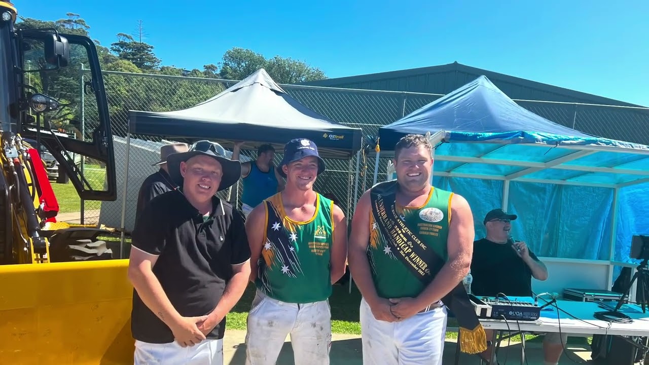 2023 Burnie Athletics Woodchopping Carnival