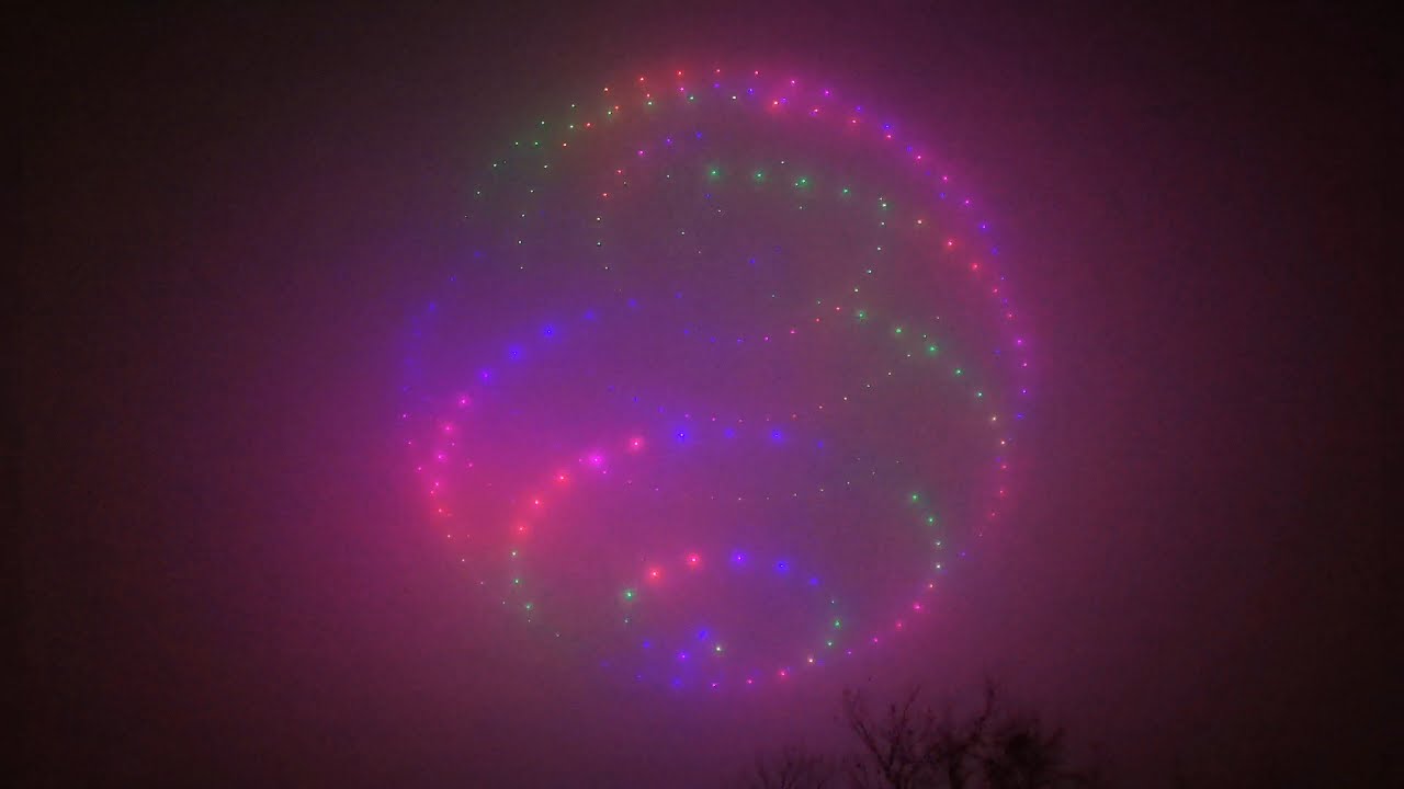 Revelion 2025 Parcul IOR București   Spectacol cu drone și artificii