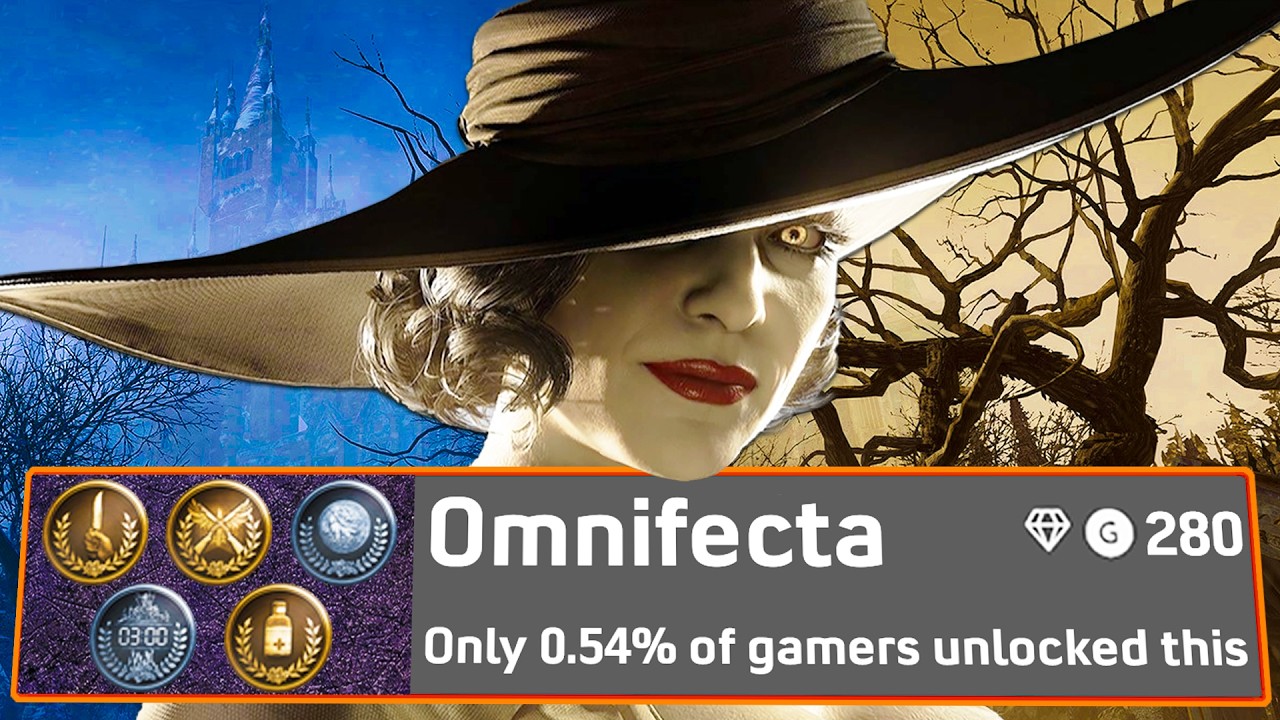 🔴 LIVE - RE8's OMNIFECTA Achievement is ALMOST MINE