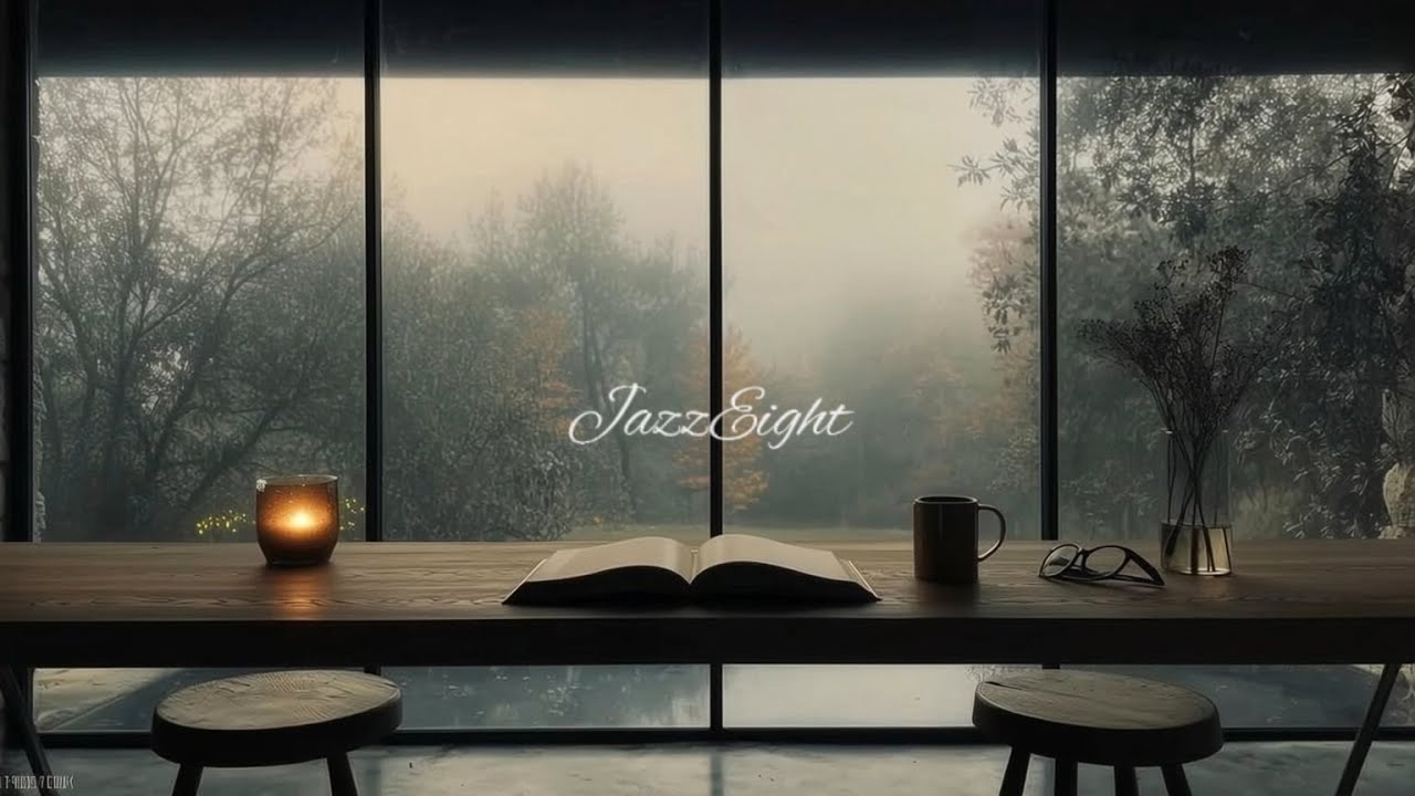 [Playlist] 비 내리는 밤, 창가에 흐르는 고요한 재즈 | Rainy Night Jazz with Soft Vocal and Piano