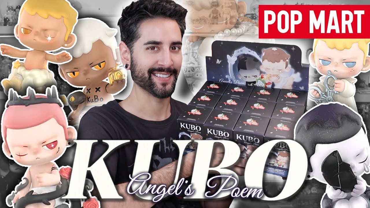 KUBO Angel's Poem 😇📖 - FULL SERIES UNBOXING! POP MART Art Toy Figures 💜