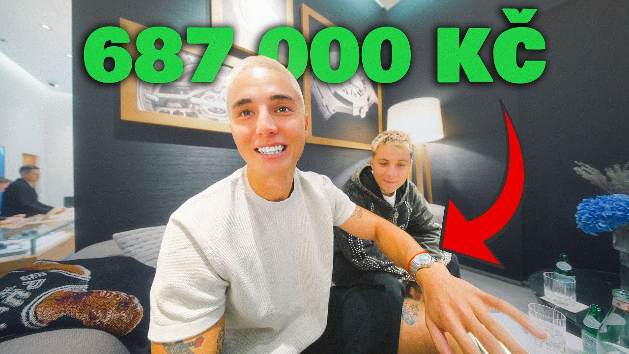 DŘEL JSEM NA TO CELÝ ŽIVOT 📈 Chudý kluk z paneláku dnes koupil AP hodinky za 687.000 Kč
