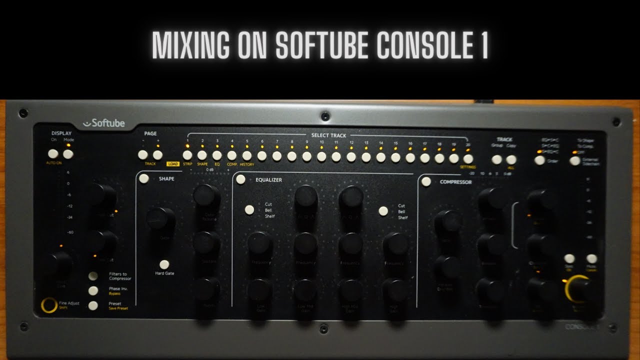 Mixing on Console 1 (Johnny Lokke-Promises and Lies)(Heavy Metal)