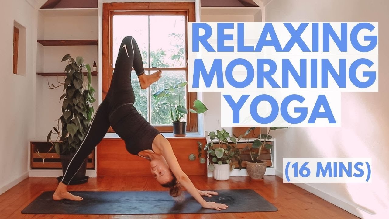 RELAXING MORNING YOGA Practice | 16 Minute Morning Yoga Flow