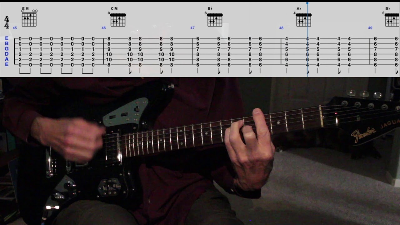 13th Floor Elevators - You're Gonna Miss Me - Guitar Lesson With Tabs