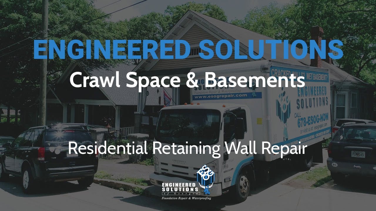 Residential Retaining Wall Repair | Engineered Solutions of Georgia