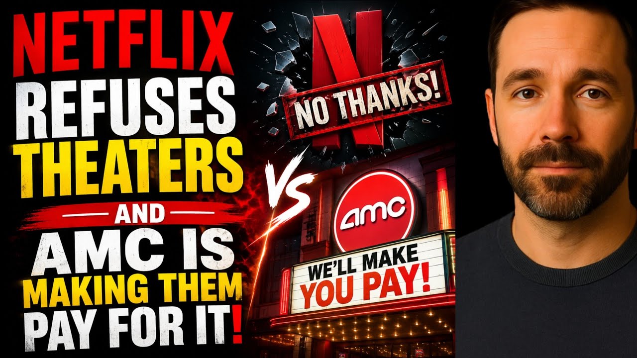 АКЦИИ AMC: Netflix ОТКАЗЫВАЕТСЯ от кинотеатров, а AMC заставляет их за это платить! АНАЛИЗ АКЦИЙ ...
