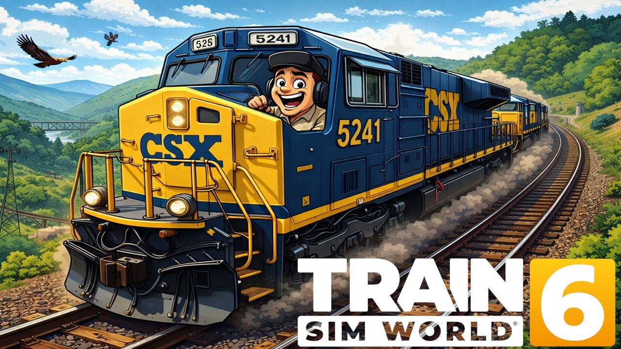 Train Sim World 6 | Powering America op Sand Patch Grade | TSW2020 nostalgie
