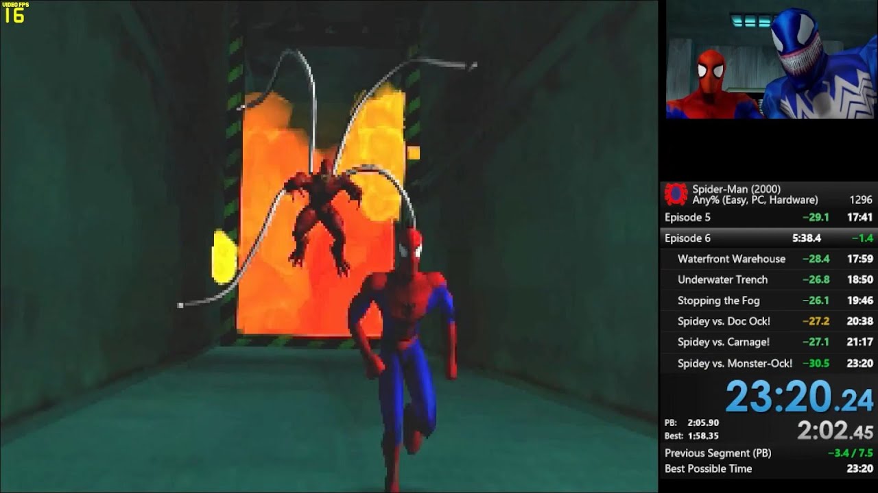 Spider-Man (2000) [PC], Any% (Easy) - 23:19 (Web The Record 2024) [WR]