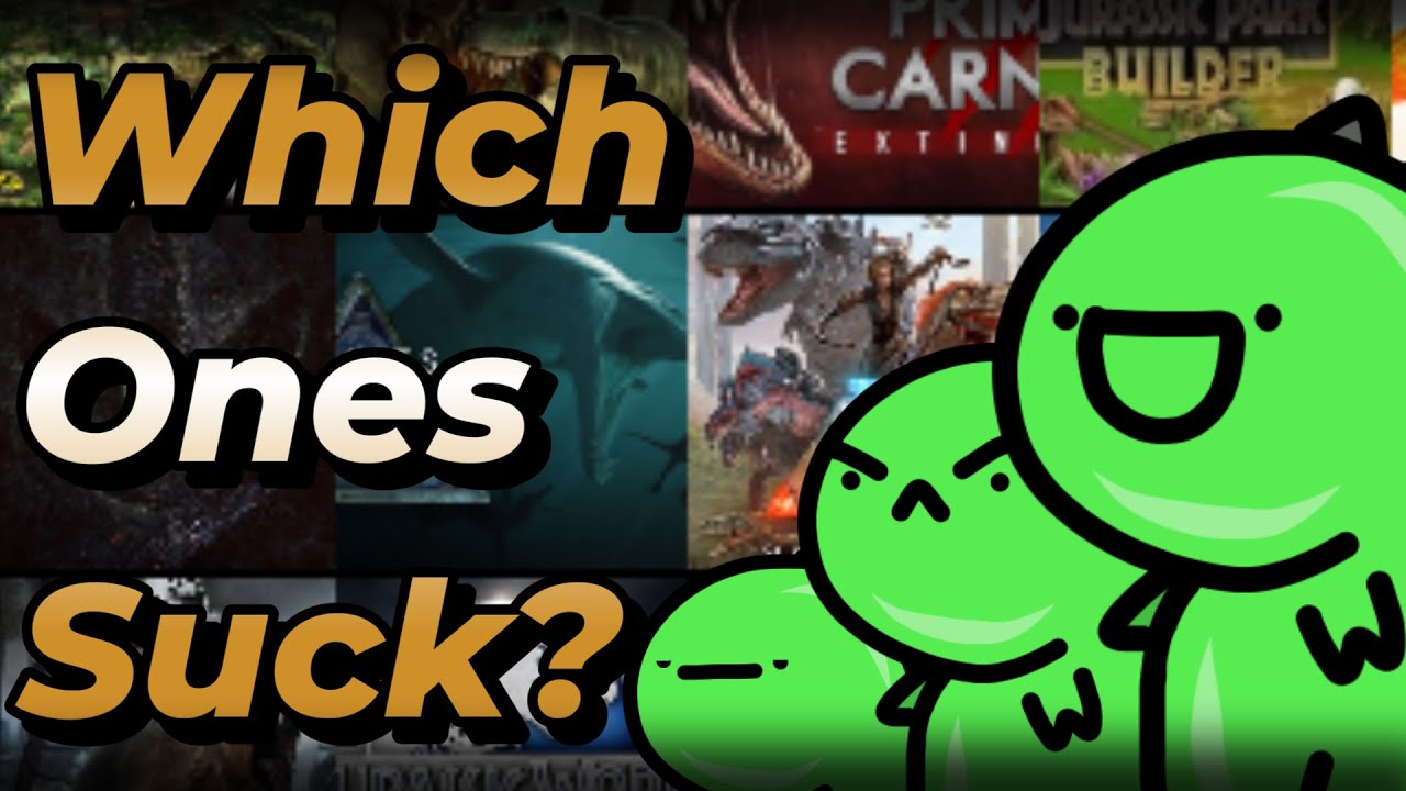 Ranking EVERY Dinosaur Game... Which is Best?