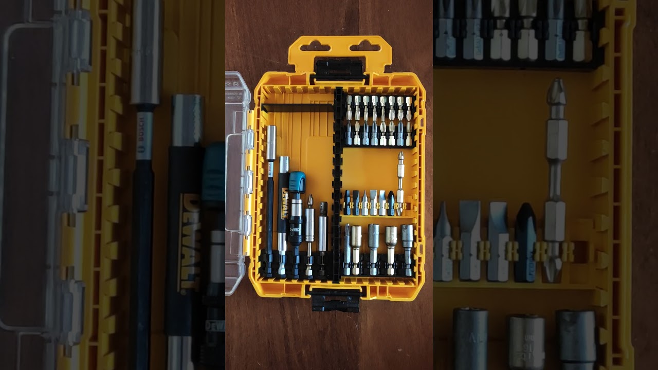 Tough case DeWalt porta bits modular