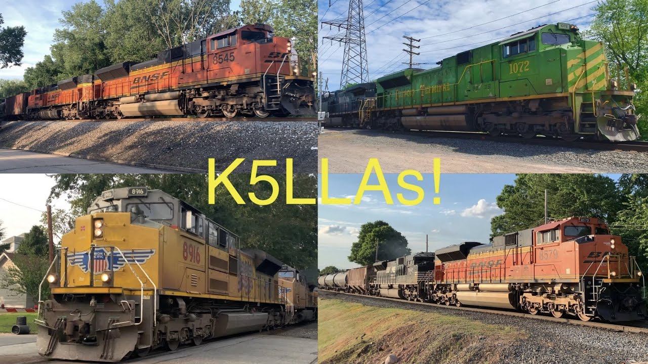K5LLA Horn Compilation! All Different Locomotives With the Horn!