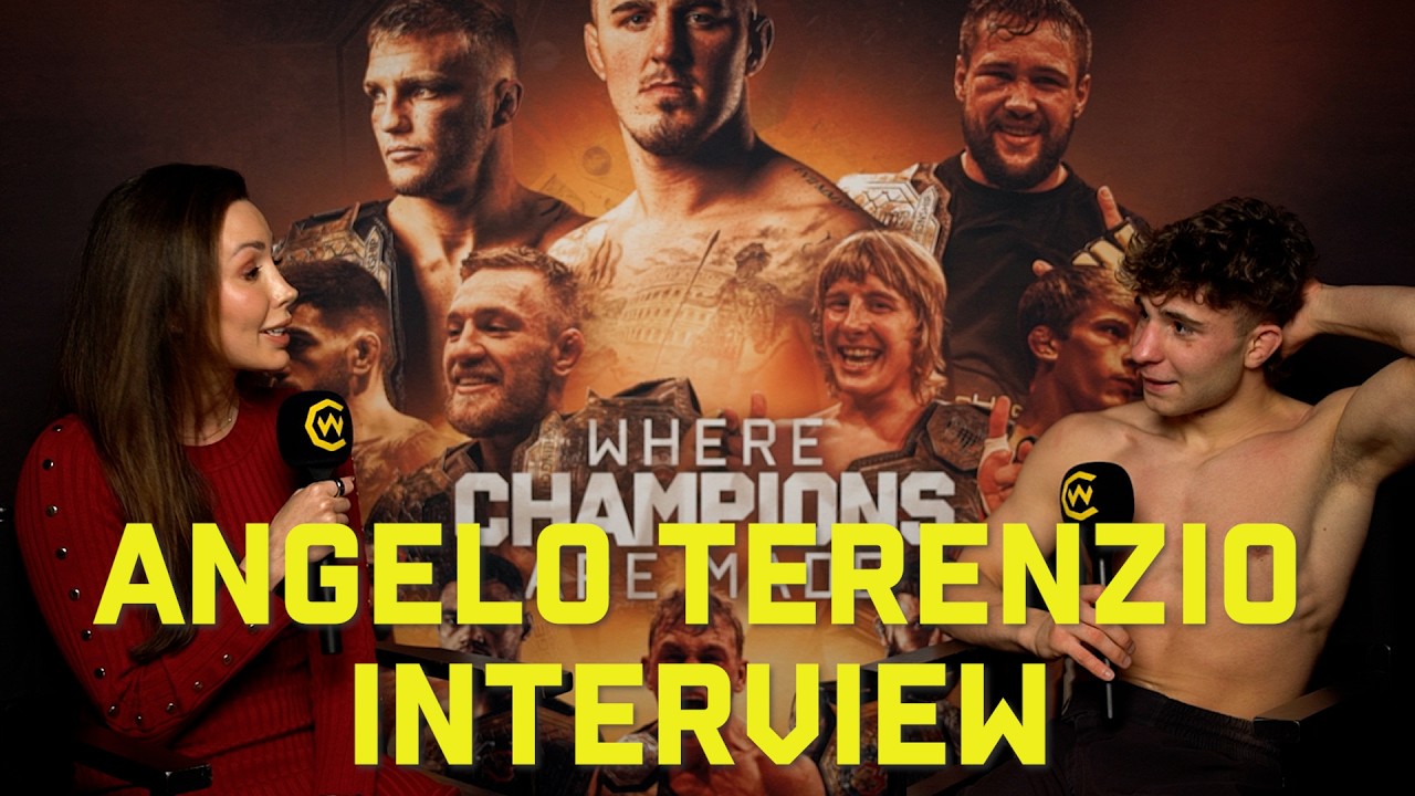 'I Deserve to Be Here in Cage Warriors!' Angelo Terenzio Post-Fight Interview