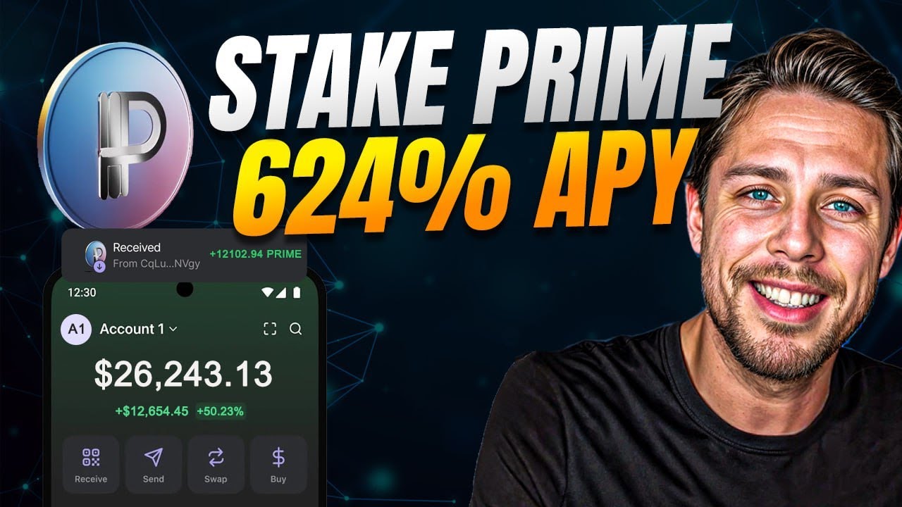 Prime Token Staking &ndash; Earn 624% APY on Jupiter Right Now