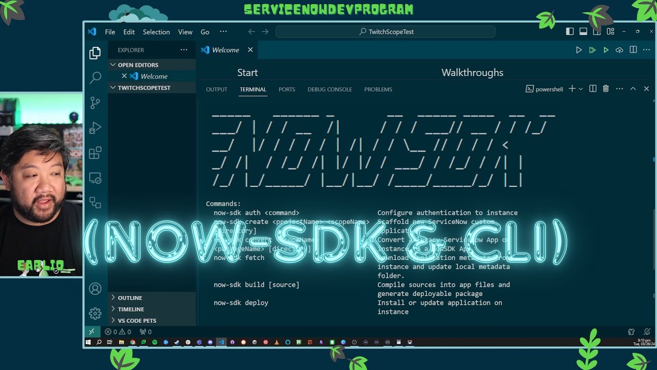 [NOW-SDK walkthrough pt. 1] Setting up the ServiceNow SDK and CLI in the Washington DC Release
