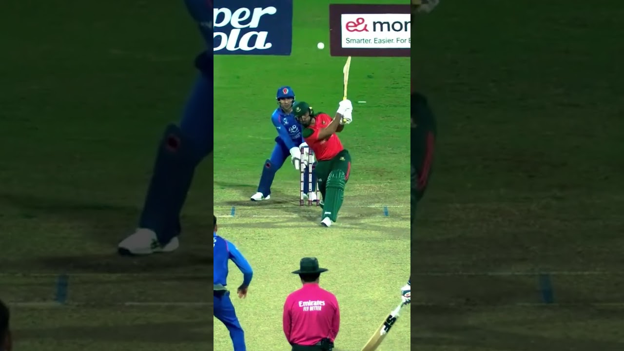 Saif Hassan&rsquo;s Huge Six &ndash; Clean Strike!🔥#AfghanAtalan | #AFGvBAN2025 | 311U
