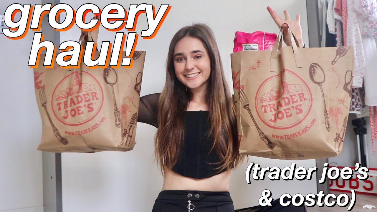GROCERY HAUL (trader joes & costco)