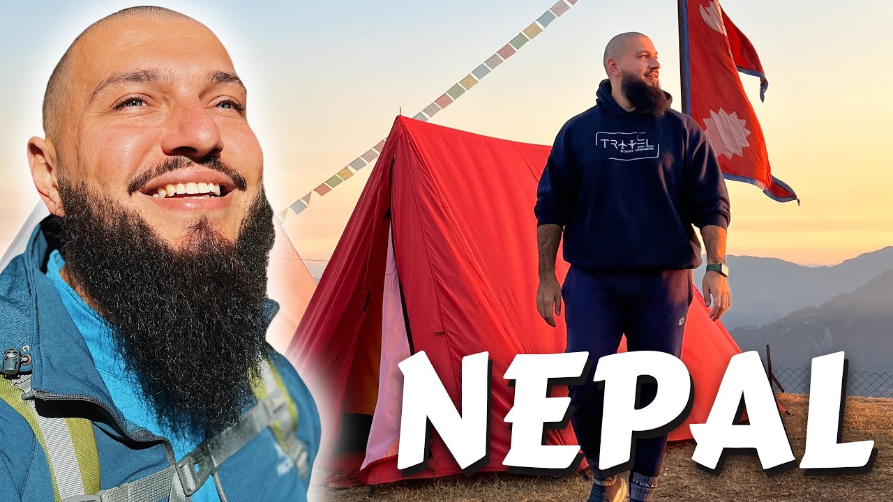 My TINY Home In Australian Camp In Nepal 🇳🇵