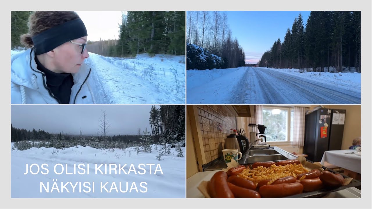 Tuulta, tuiverrusta ja ranskalaispeti ❄️ | Perinteistä arkivlogia 🎥