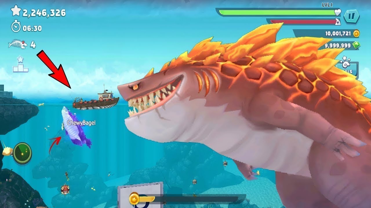 Hungry Shark Evolution NEW Godzilla Update: How to Unlock All Shark Full Tutorial 