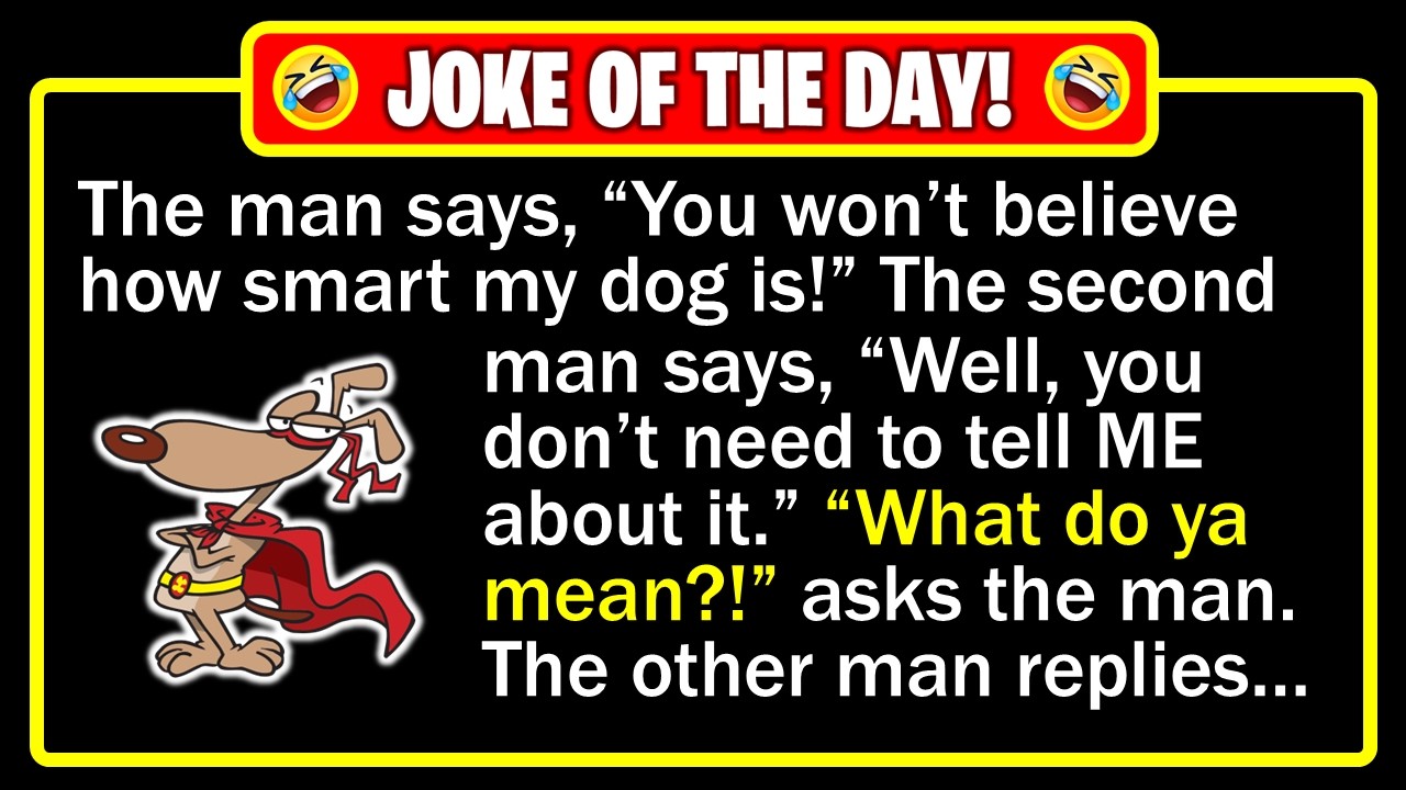 🤣 BEST JOKE OF THE DAY! - Verify tall tails - especially the wagging kind... | Daily Dad Jokes