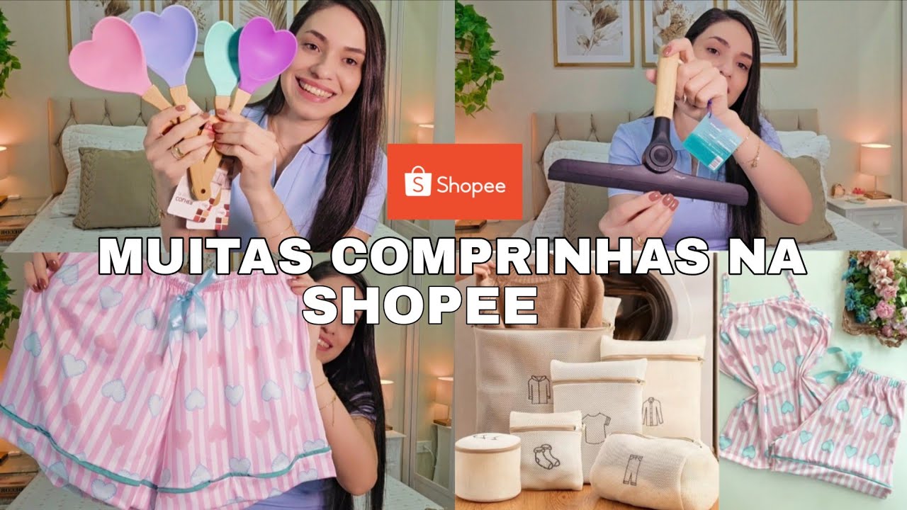 ACHADINHOS LINDOS E BARATINHOS NA SHOPEE/coisinhas uteis pra casa, pijama lindo