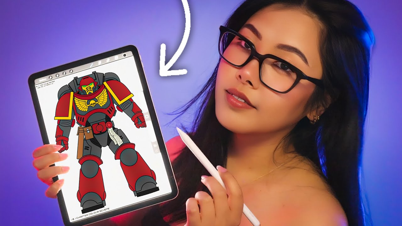 ASMR ✨ Creating My Own Custom Space Marine Chapter! 🎨 Soft Whispers For Sleep 💤