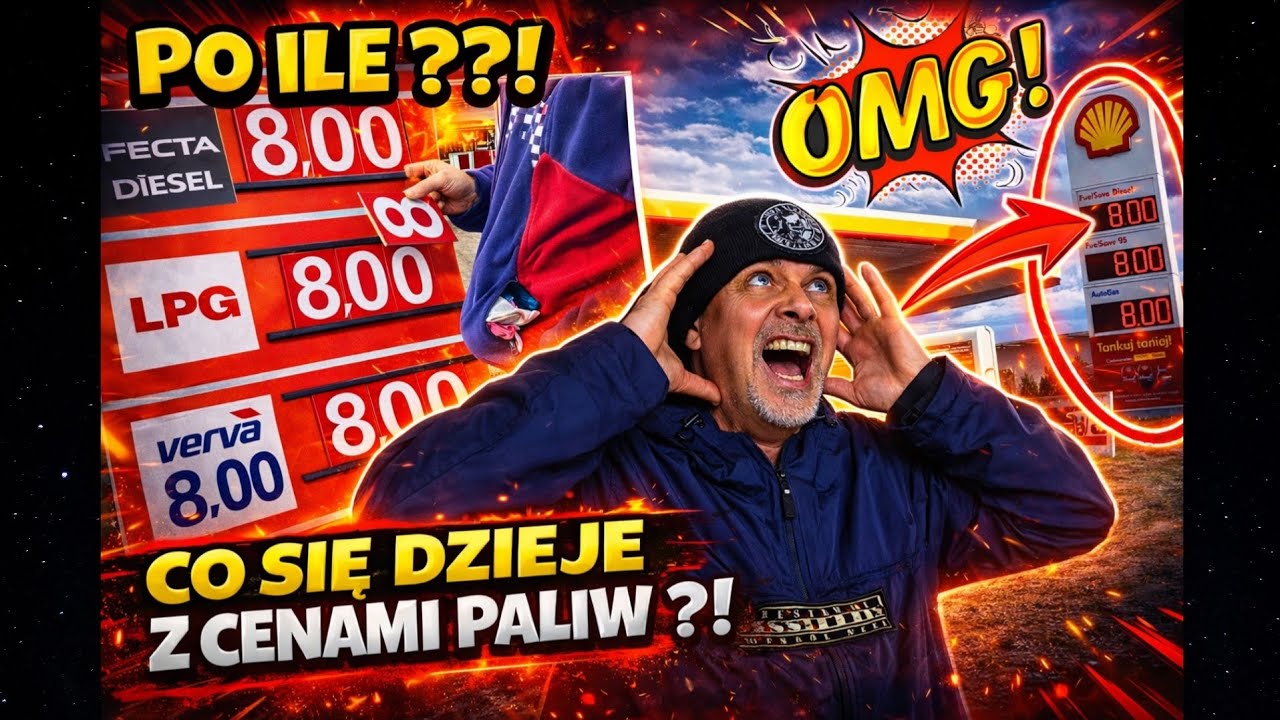 ⛽ SZOK NA STACJACH! Ceny paliw eksplodują – kto za tym stoi?!