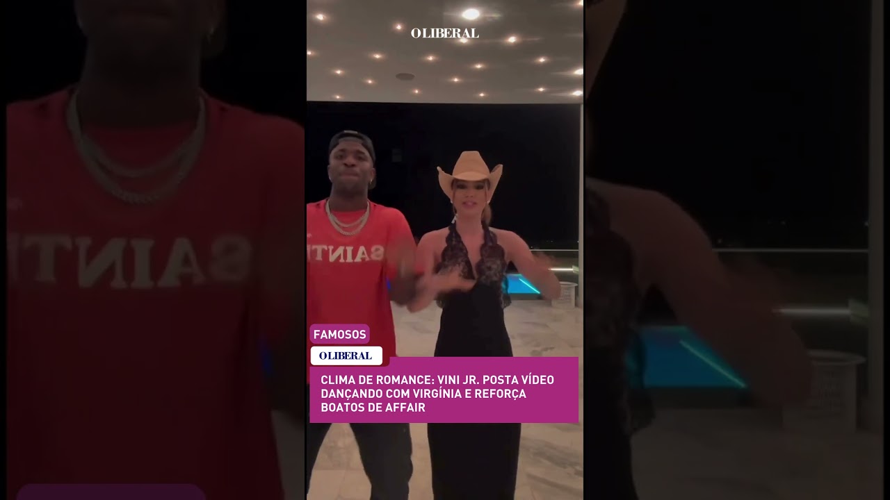 FLAGRA! Vini Jr. e Virginia Fonseca dan&ccedil;am juntos e refor&ccedil;am boatos de affair