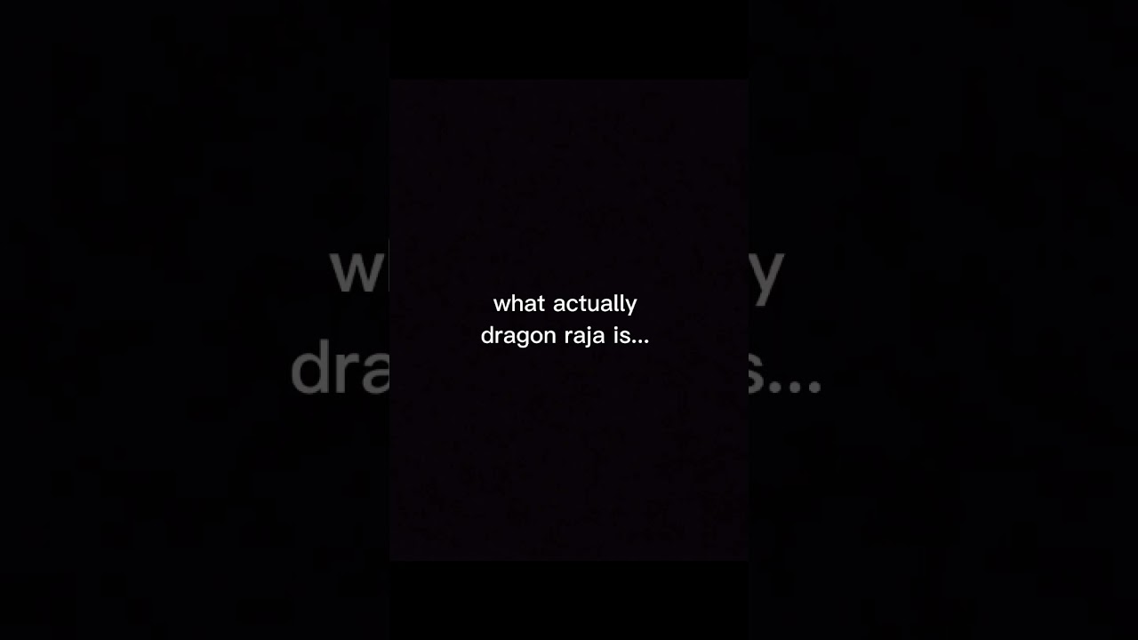 what actually game  dragon raja is🤔 #reels #fyp #dragonraja #gaming #anime #gameplay #ytshorts