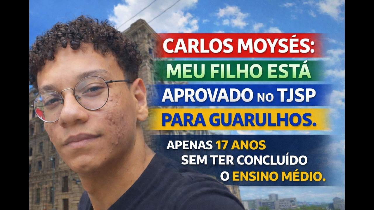 MEU FILHO ESTÁ APROVADO PARA GUARULHOS. CONCURSO ESCREVENTE TÉCNICO JUDICIÁRIO 2025.