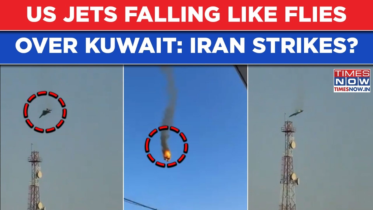 US Jets Fall Like Flies Over Kuwait: Shocking Videos Viral| Iran IRGC Hit F-15 As IDF, Trump Attack?