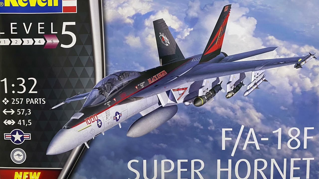Revell 1/32 F/A-18F 제작기
