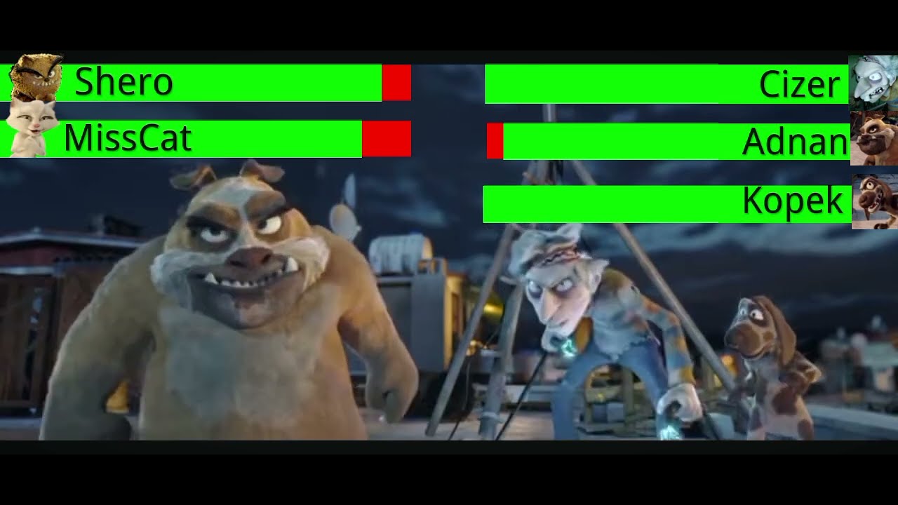 Bad Cat (2016) With Healthbars 