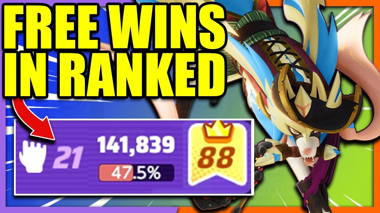 This ZACIAN BUILD is allowed CHEATING | Pokemon Unite