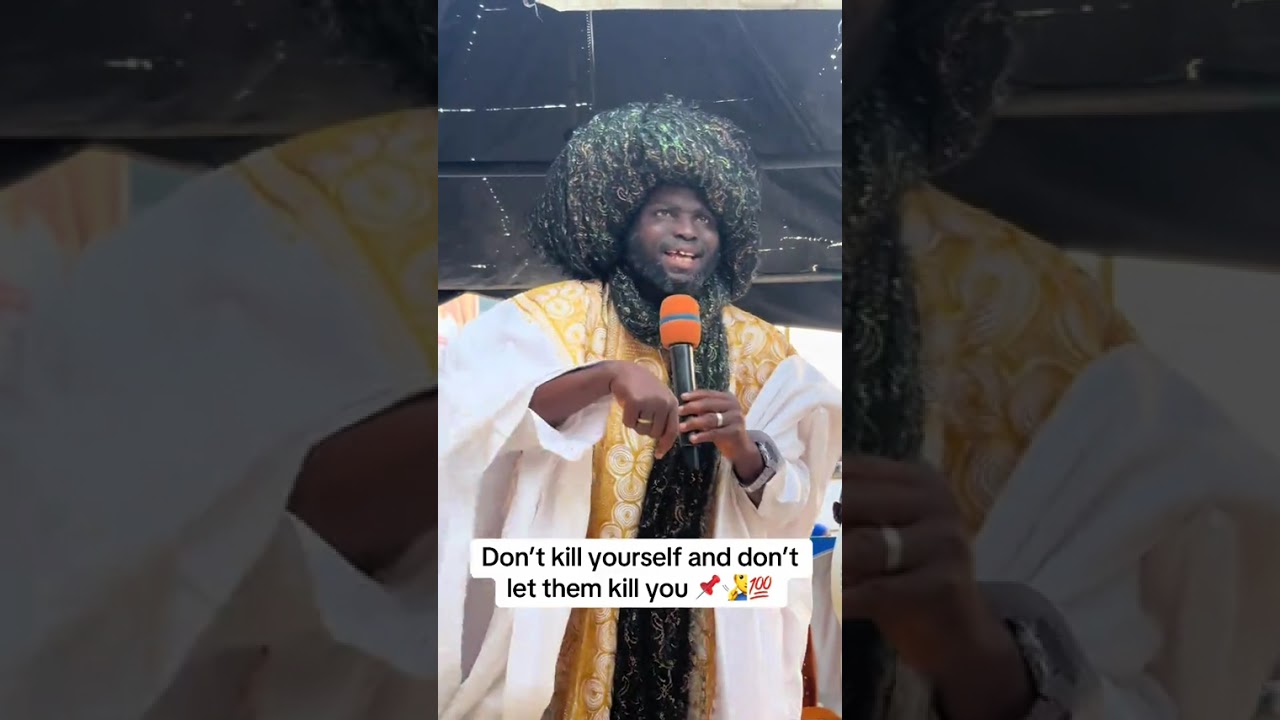 Don’t kill yourself and don’t let them kill you 