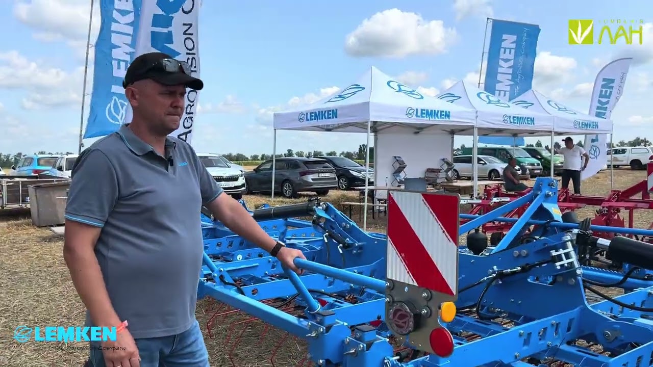 Огляд штригельної борони LEMKEN Thulit😎