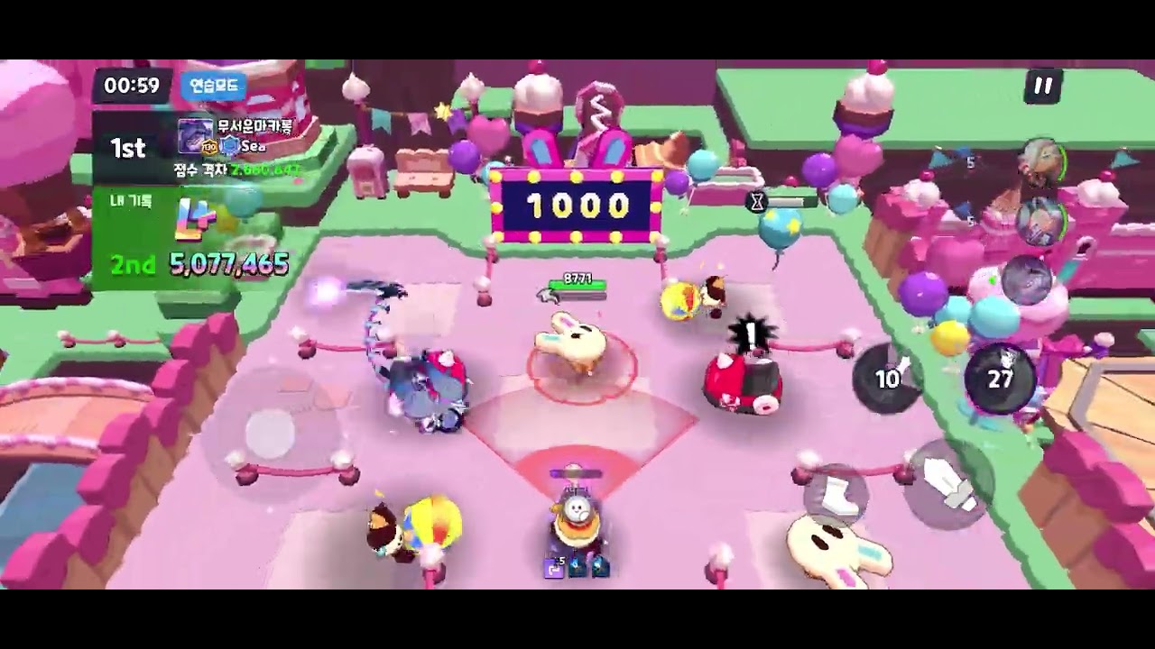 쿠모탑 팡팡! 풍선파티 780만점 | CRTOA Popping Balloon Party 7.8M
