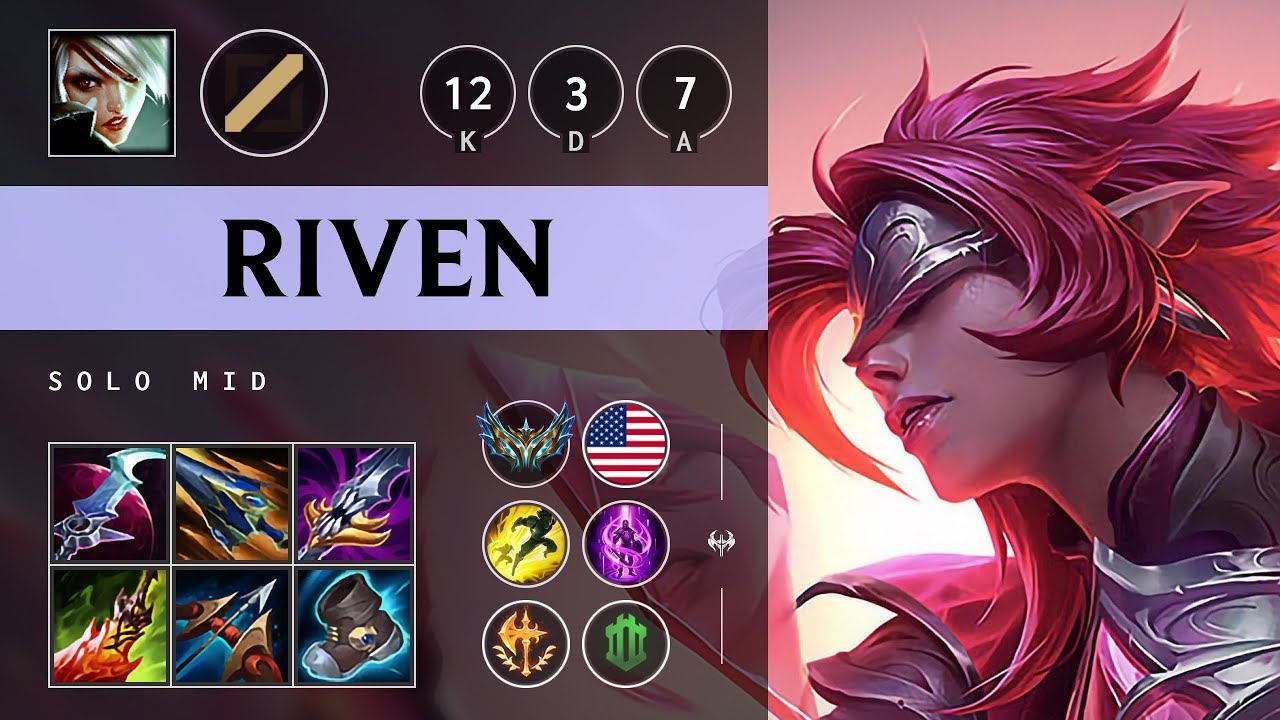 Riven Mid vs LeBlanc: Legendary - NA Challenger Patch 14.23