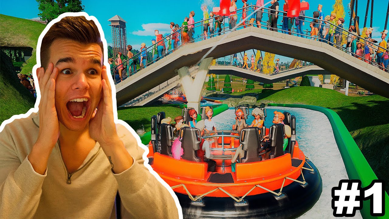 STARTEN PÅ MIT HELT EGET DRØMME TIVOLI! | PLANET COASTER #1