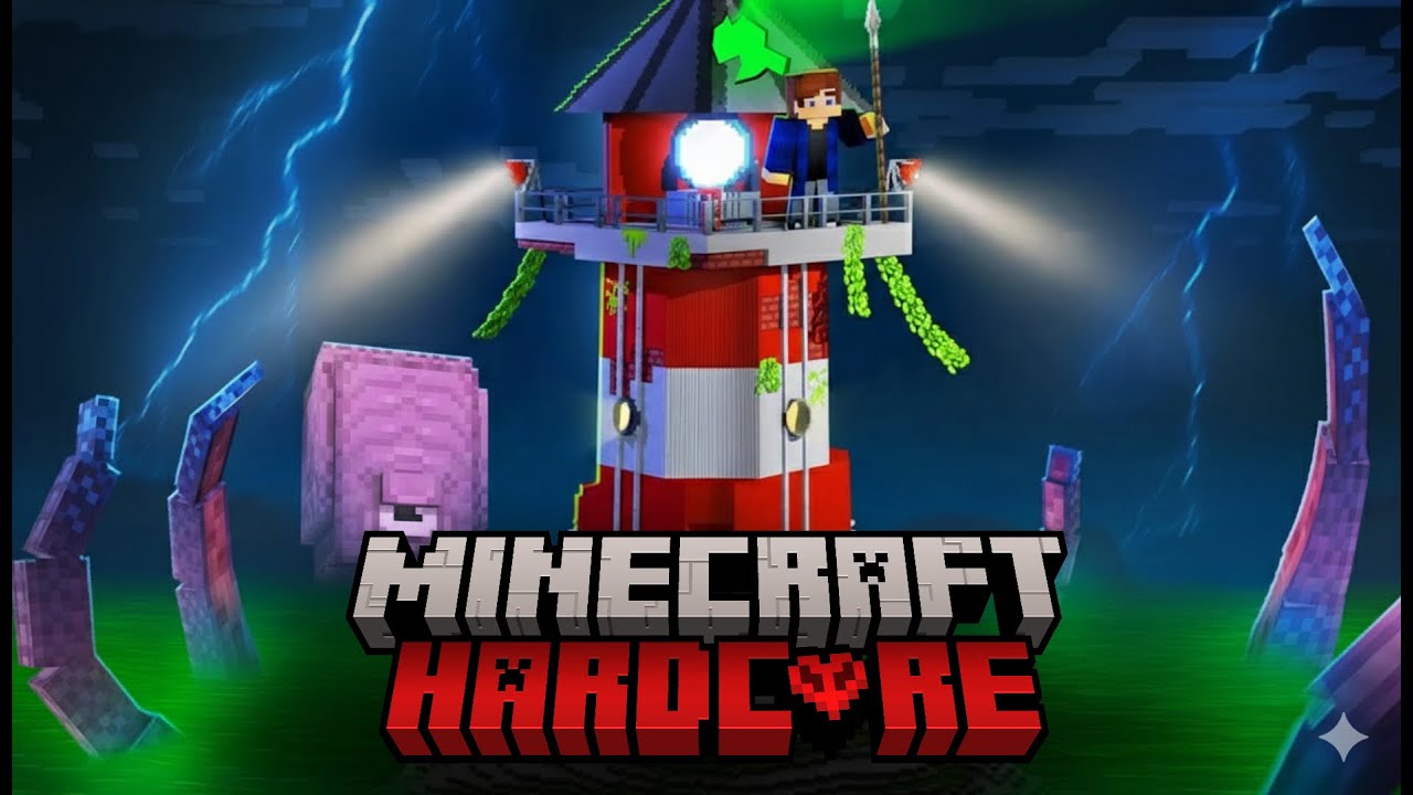 SINH TỒN 100 NGÀY Minecraft Hardcore trên NGỌN HẢI ĐĂNG BỊ MA ÁM và Cái Kết