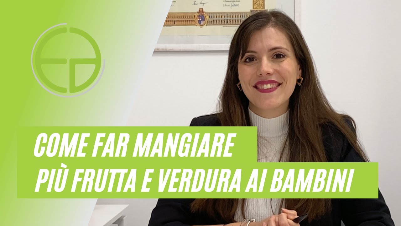 Come far mangiare più frutta e verdura ai bambini